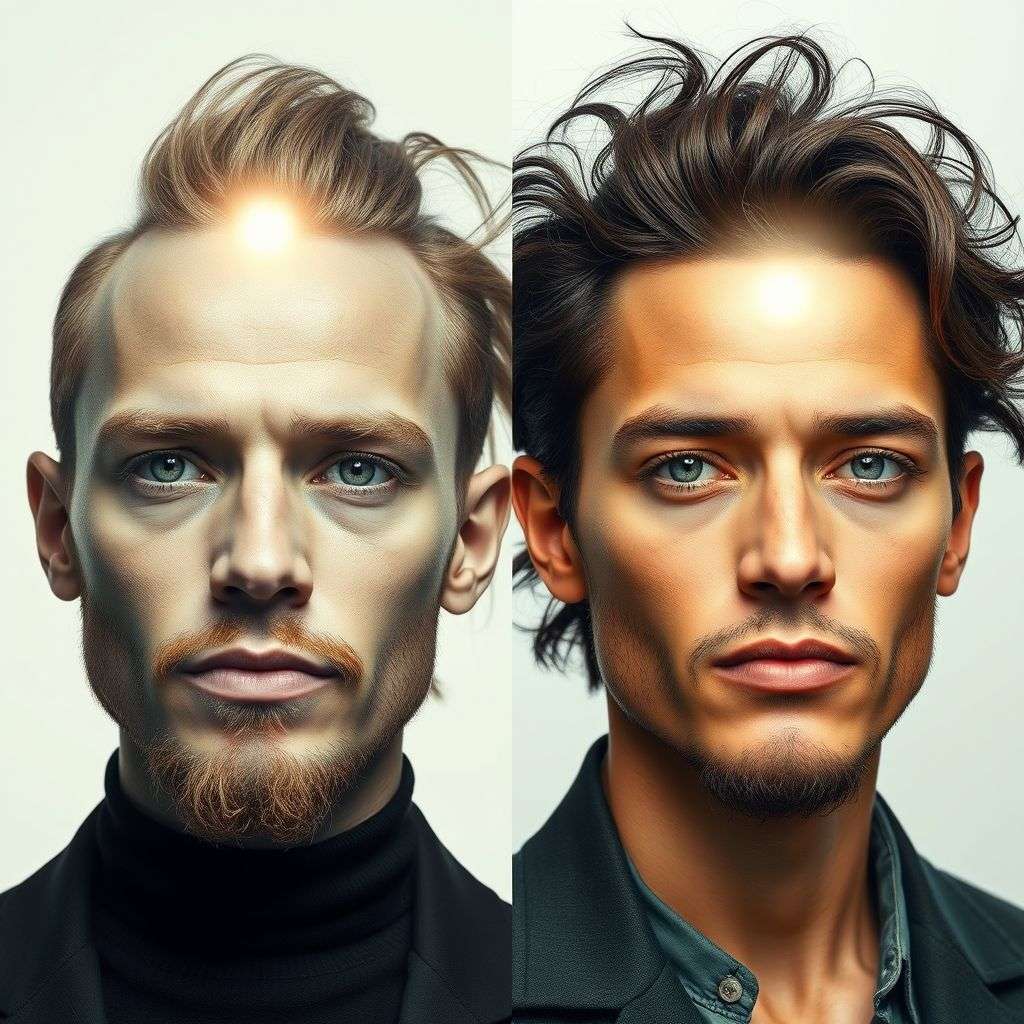 Une personne avec un style distinct, illustrant comment l’ascendant influence l’apparence extérieure.