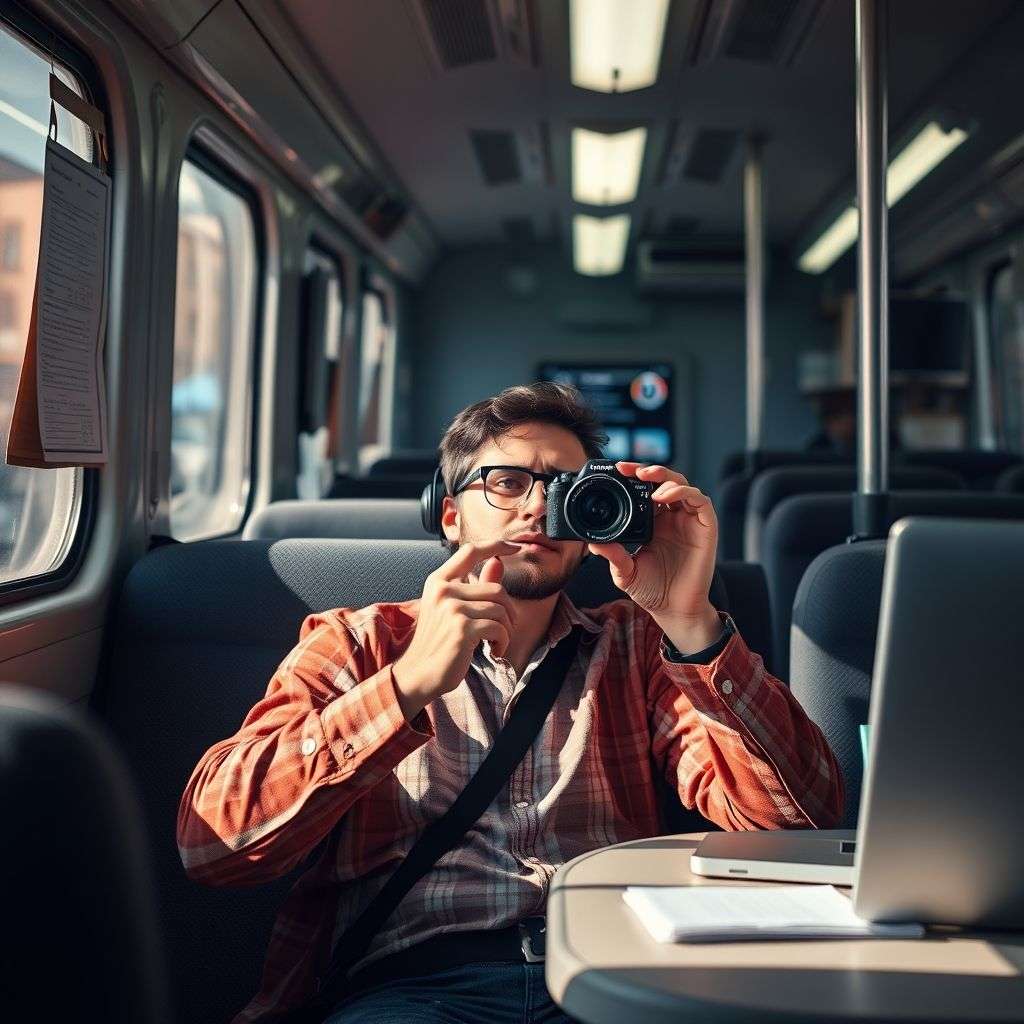 Personne active dans sa routine quotidienne, utilisant la visualisation pour transformer concrètement sa vie.
