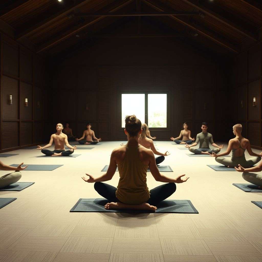 Individu en posture de méditation, illustrant la concentration et la relaxation pour une pratique efficace.