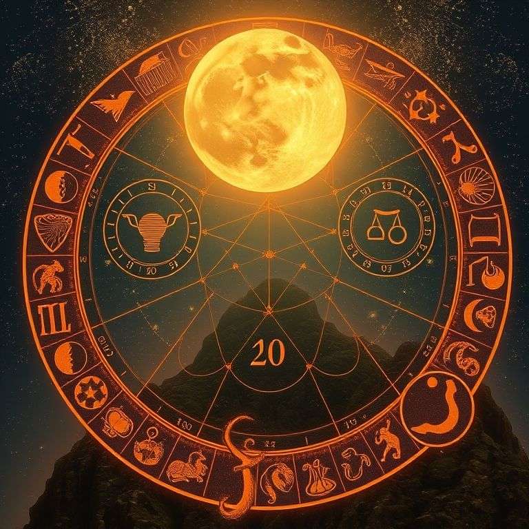 portrait stylisé de signes astrologiques incarnant force et assurance