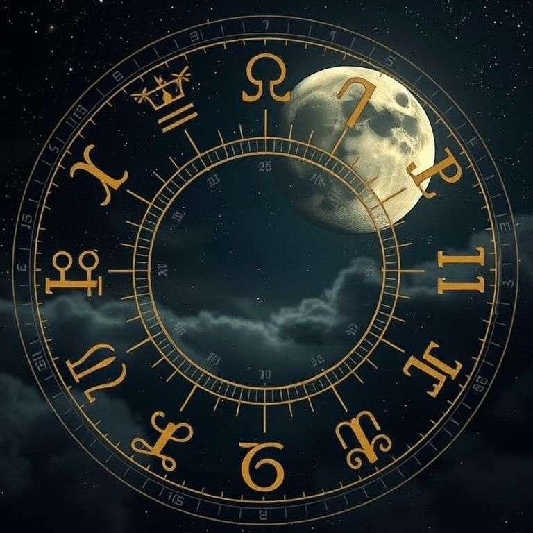 collection artistique des signes du zodiaque disposés de manière hiérarchique