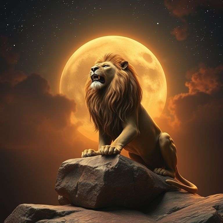 Cérémonie antique dédiée au Soleil et au signe du Lion.