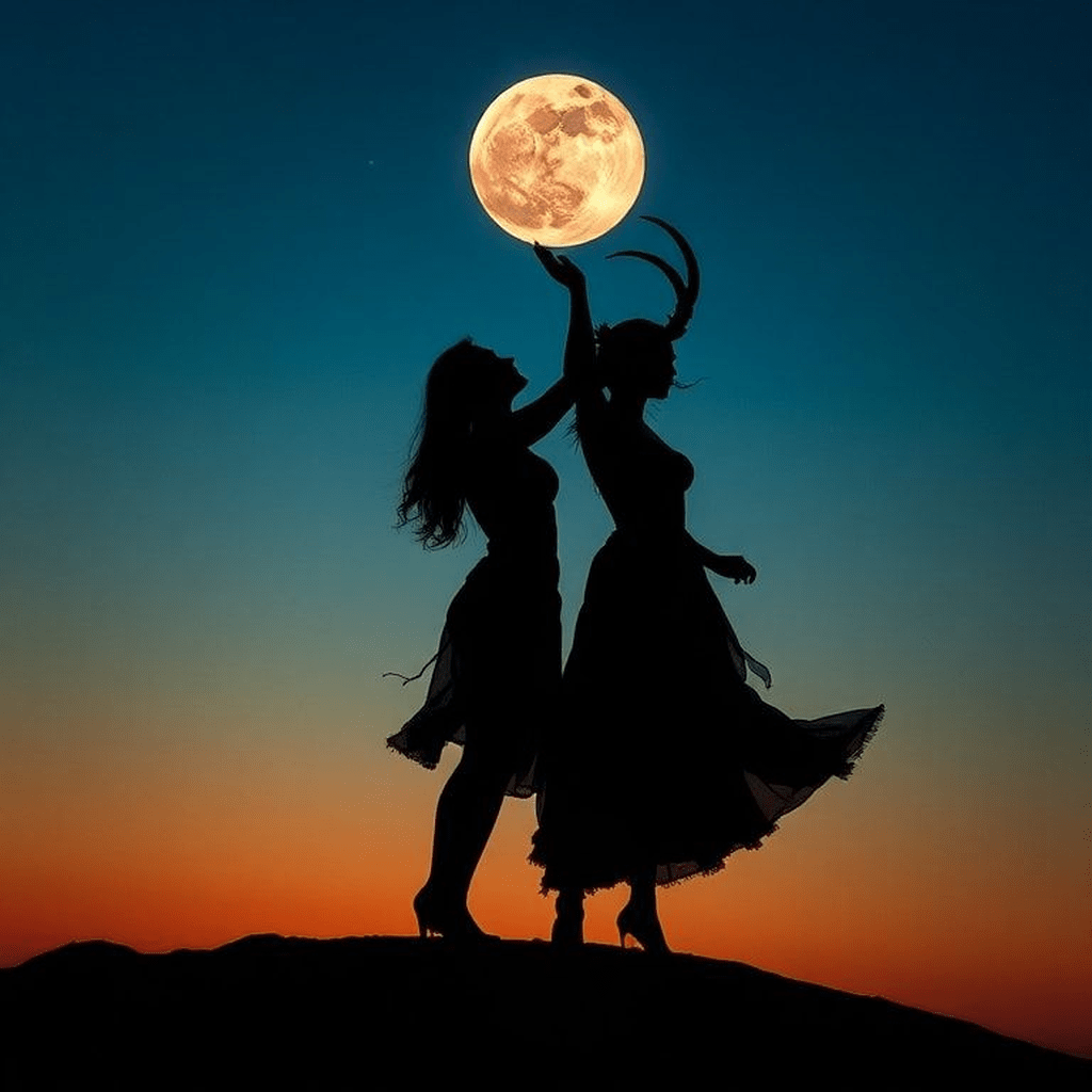 Soleil dans Cancer ou Capricorne, lune guidant les émotions