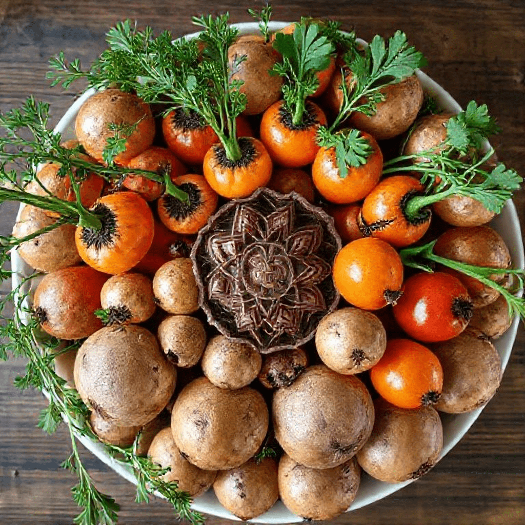 Assortiment de légumes racines colorés, symbolisant l alimentation favorisant l équilibre du chakra racine