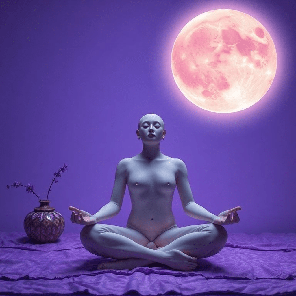 Une illustration montre des gestes simples pour apaiser une emotion guidee par l ascendant ou la lune.