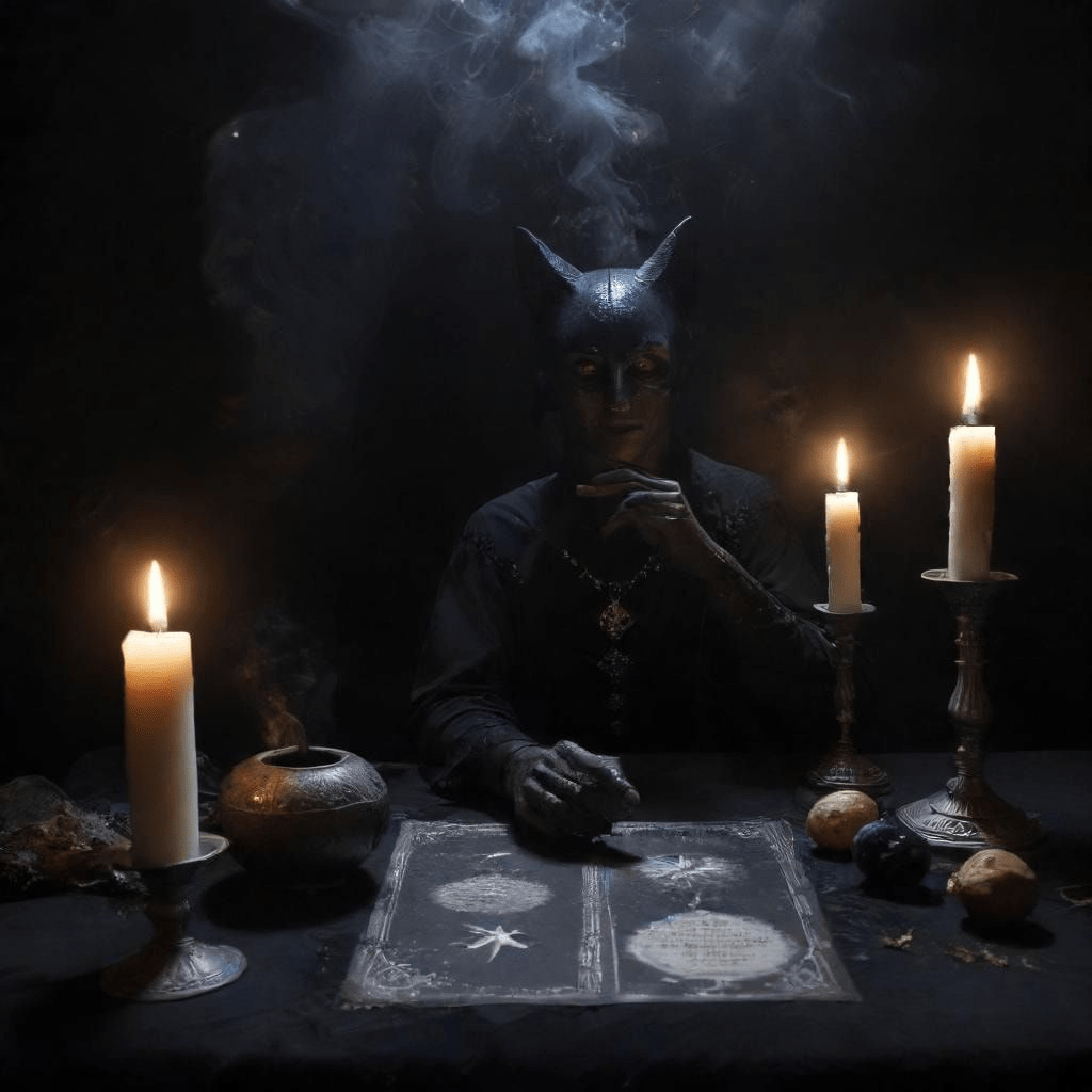 Graphique ou photo d'un groupe de personnes échangeant des témoignages autour d'un compas symbolique.