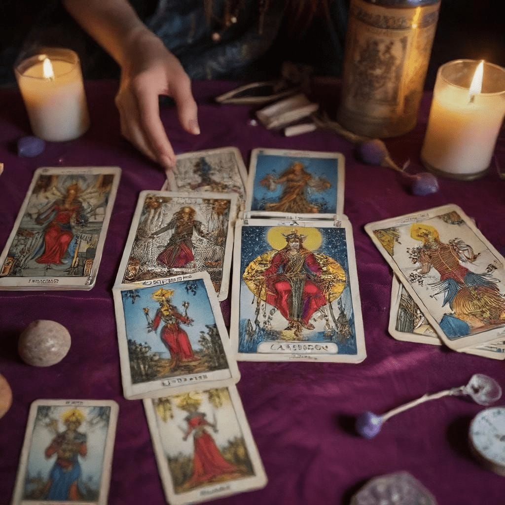 Illustration montrant les bases des combinaisons de tarot et leur impact pratique sur une lecture.